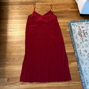 Madewell 100% Silk Slip Dress size 6